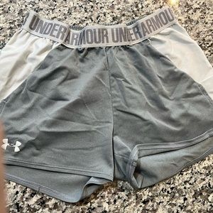 Women's SMALL | **BUNDLE** Under Armour Run Shorts x3 Multi-color